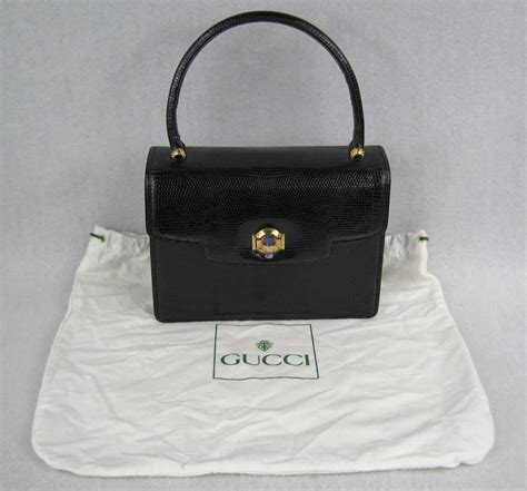 black leather gucci bag|vintage gucci bag black leather.